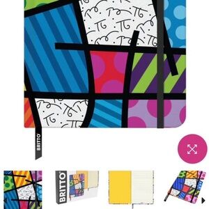 BRITTO Journal with Colorful Landscapes